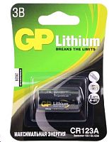 Элемент питания GP CR123A (батарейка) картинка 